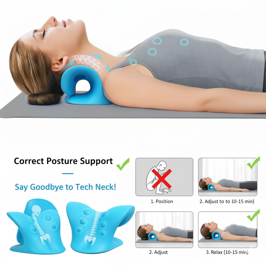 Cervical neck stretcher
