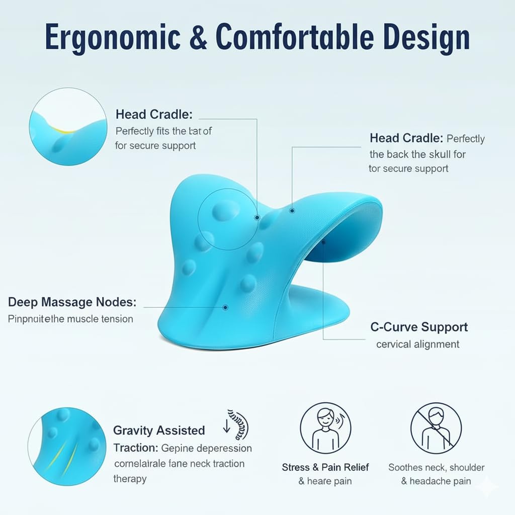Cervical neck stretcher